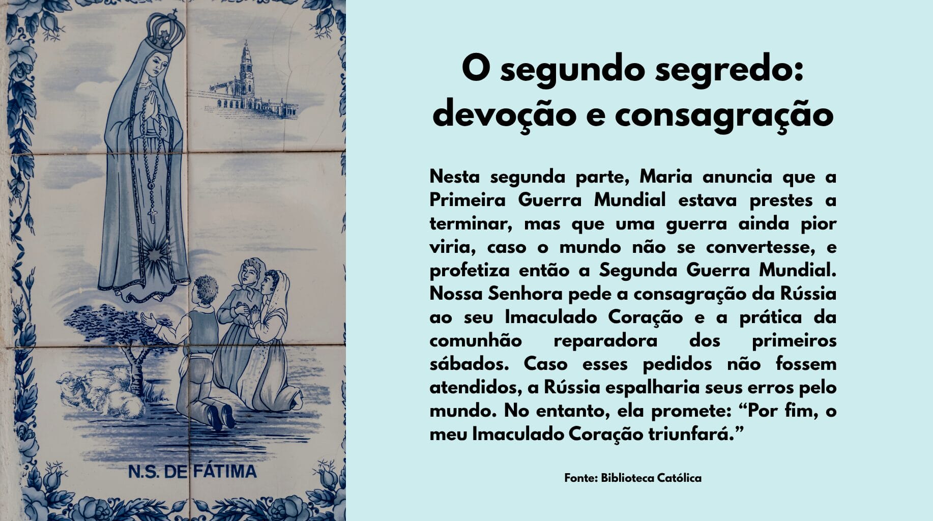 Os três segredos de Fátima