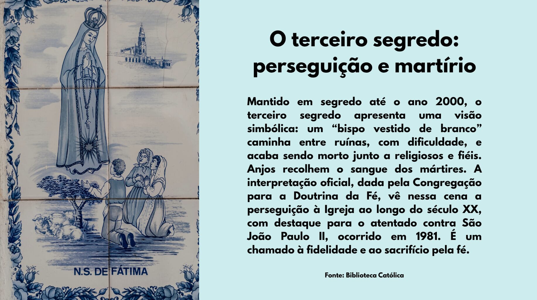 Os três segredos de Fátima