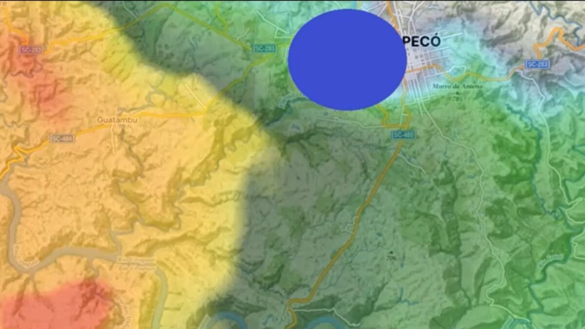 Temporal em Chapecó