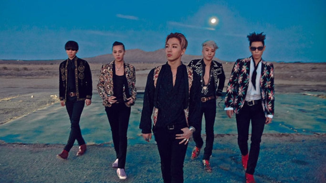 BIGBANG: Chamados de "Reis do K-pop", mudaram a ind&uacute;stria com foco em hip-hop e produ&ccedil;&atilde;o pr&oacute;pria (Foto: Reprodu&ccedil;&atilde;o/ IMDb)