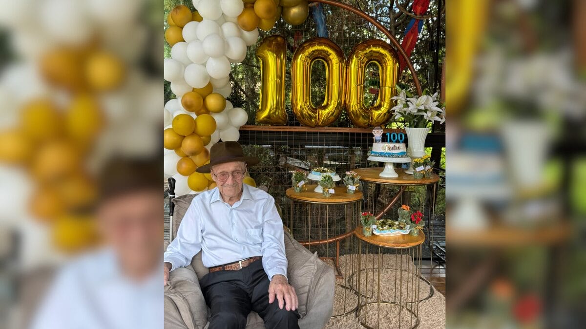 Idoso 100 anos em Bom Jesus
