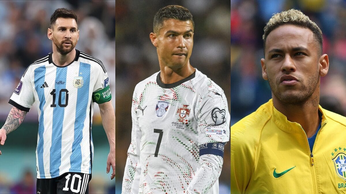 Messi, CR7, Neymar e mais: os craques de cada seleção para a Copa do Mundo