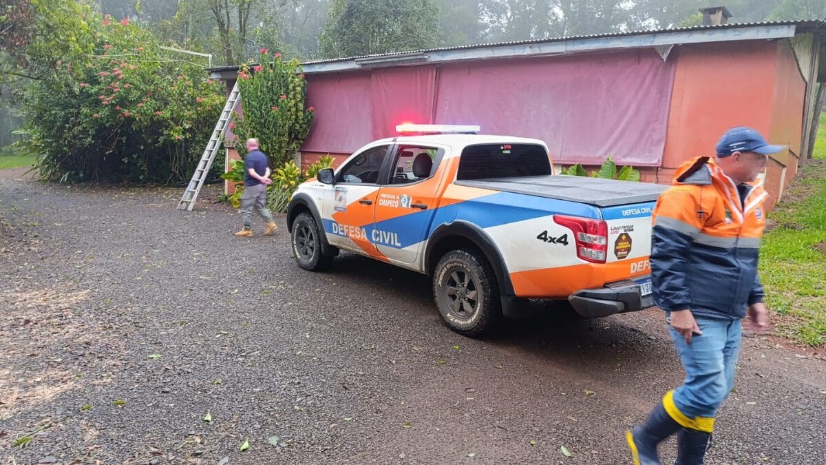 Temporal em Chapecó