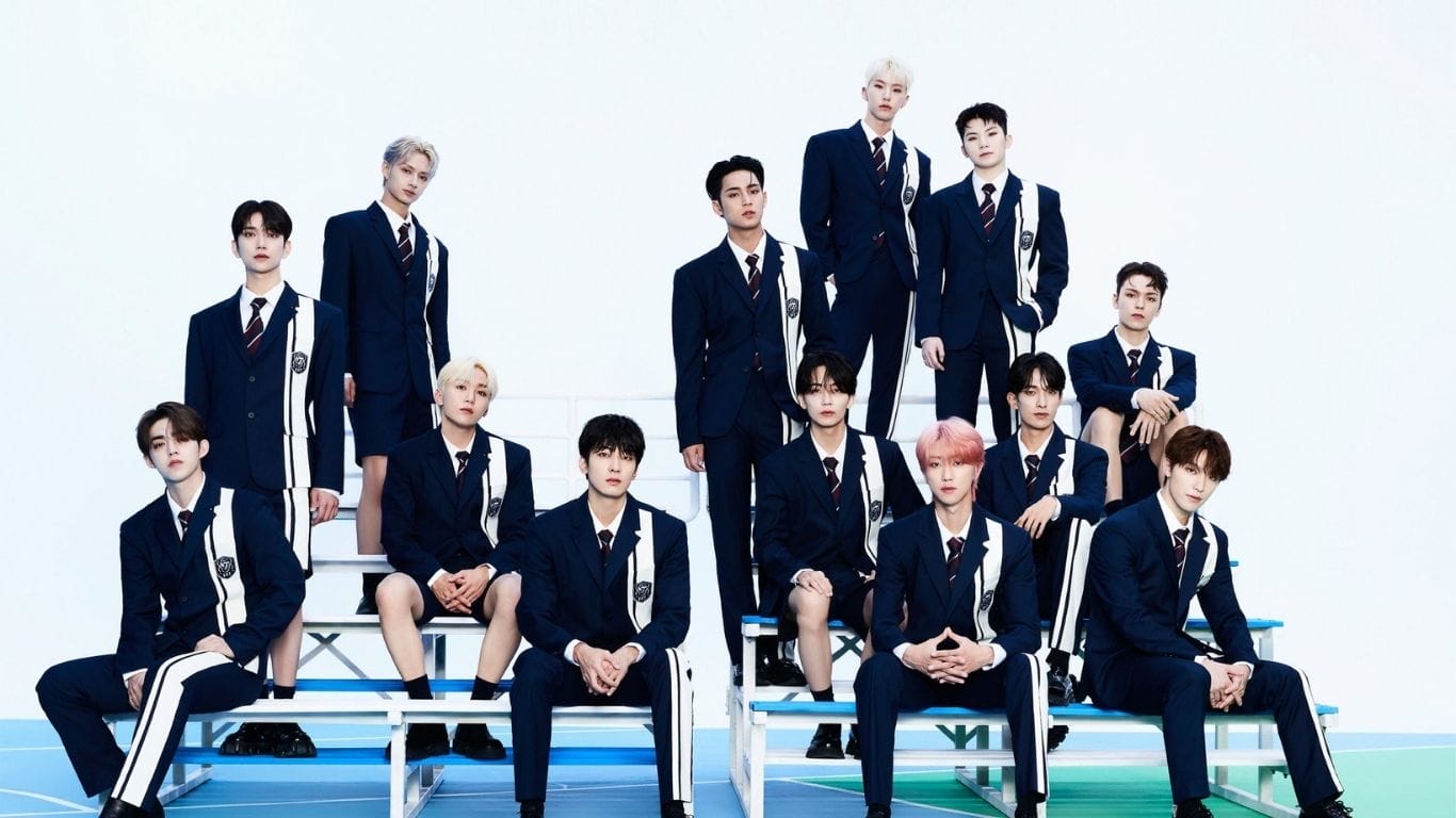 Seventeen: Conhecidos como os reis da "auto-produ&ccedil;&atilde;o" e das coreografias perfeitamente sincronizadas (Foto: Reprodu&ccedil;&atilde;o/ IMDb)