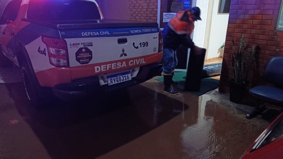 Temporal em Chapecó