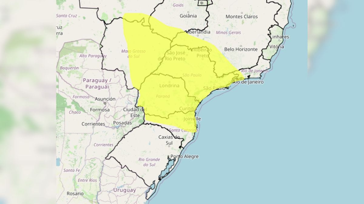 Alerta do Inmet