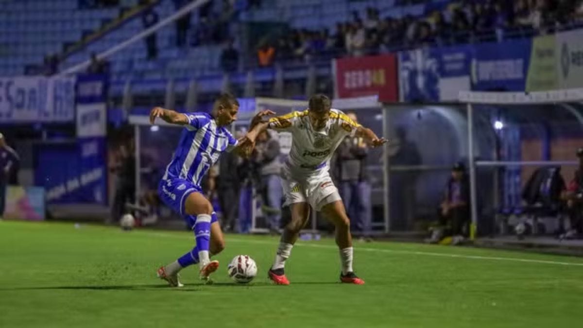 Ava&iacute; x Novorizontino pela S&eacute;rie B (Foto: Ozzair Jr., Novorizontino)