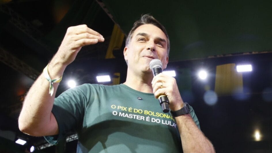 Flavio em evento em SC