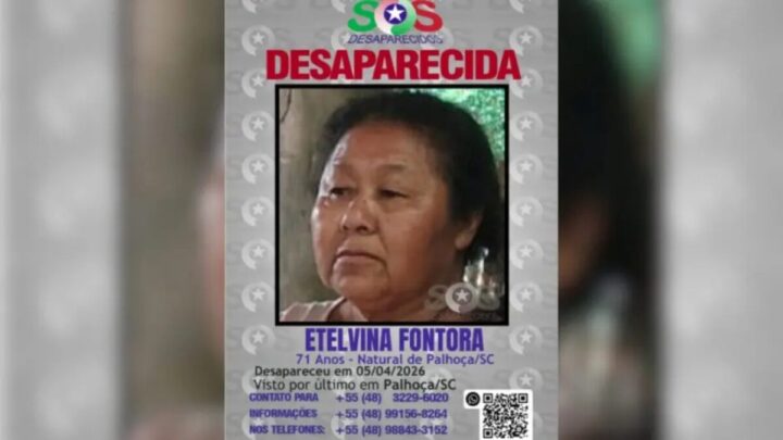 Com medo, diz filha de líder indígena de 71 anos desaparecida há 1 mês em SC