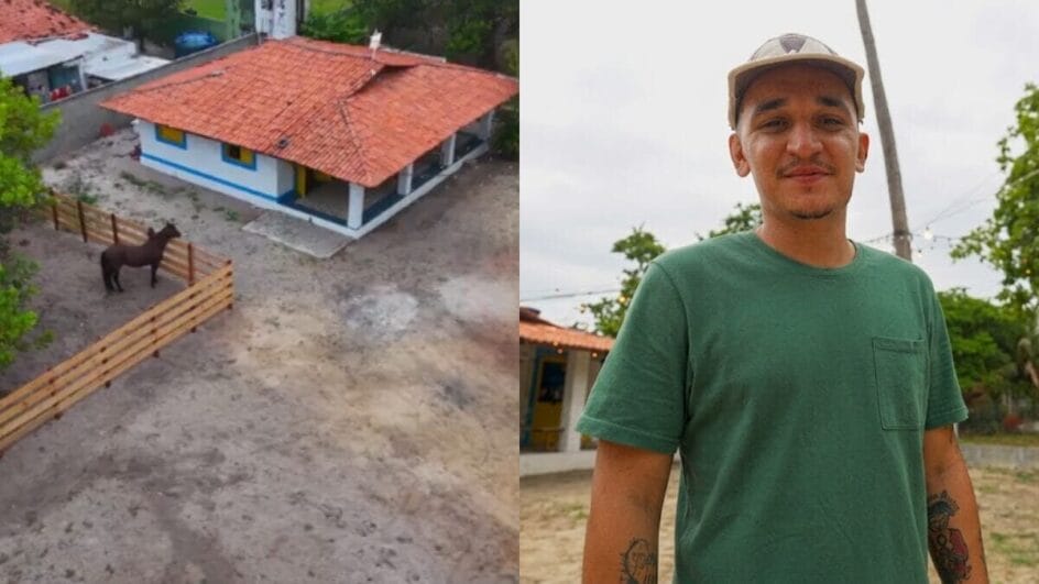 Como é a Casa Caranguejo que o cantor João Gomes tem no sertão