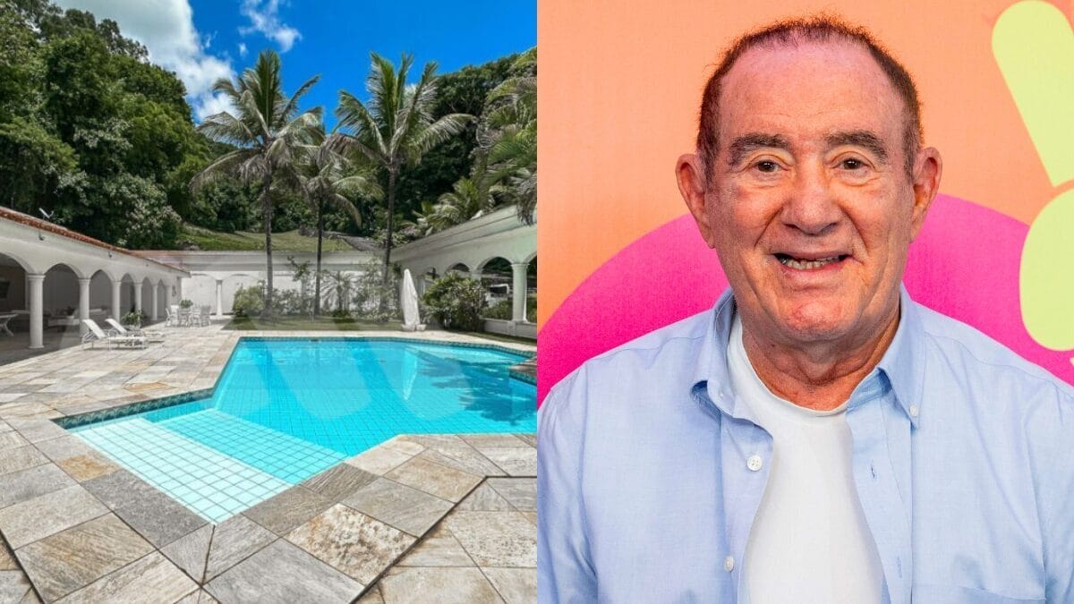 Como é a casa do humorista Renato Aragão