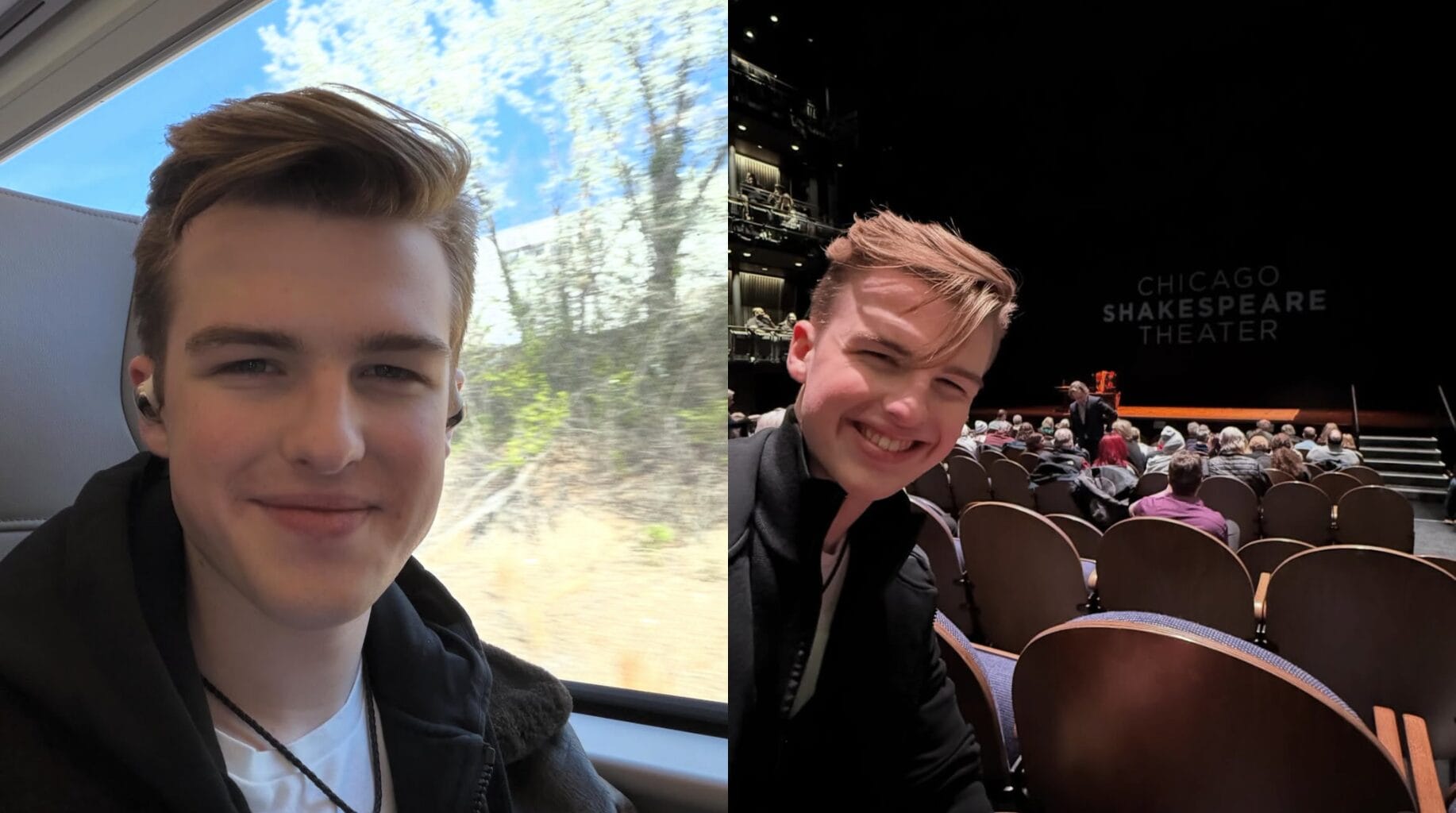 como está o ator que fazia Young Sheldon