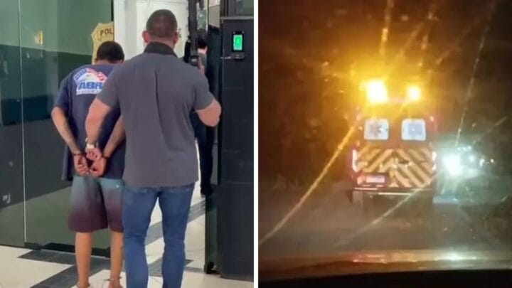 Dupla que esfaqueou motorista de aplicativo é presa em Joinville