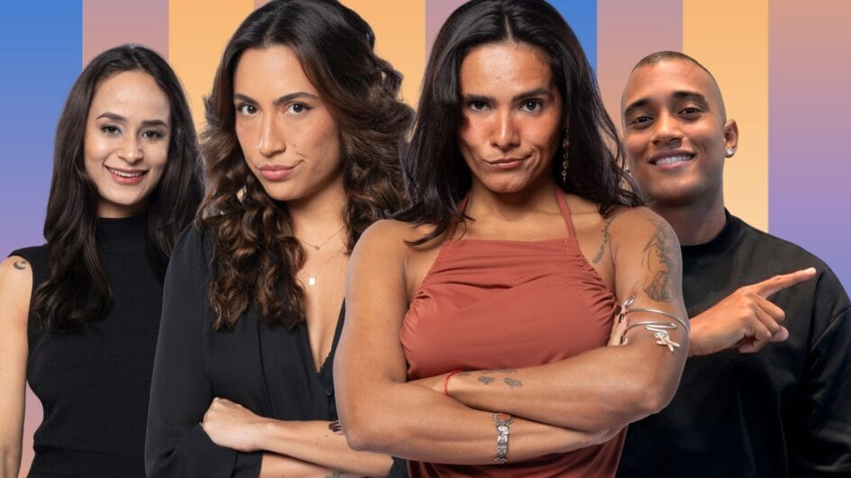 Enquete Casa do Patrão quem fica entre João Pedro, Luiza, Morena e Nikita