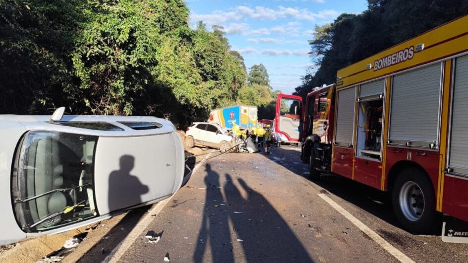 Acidente em Chapecó na BR-282