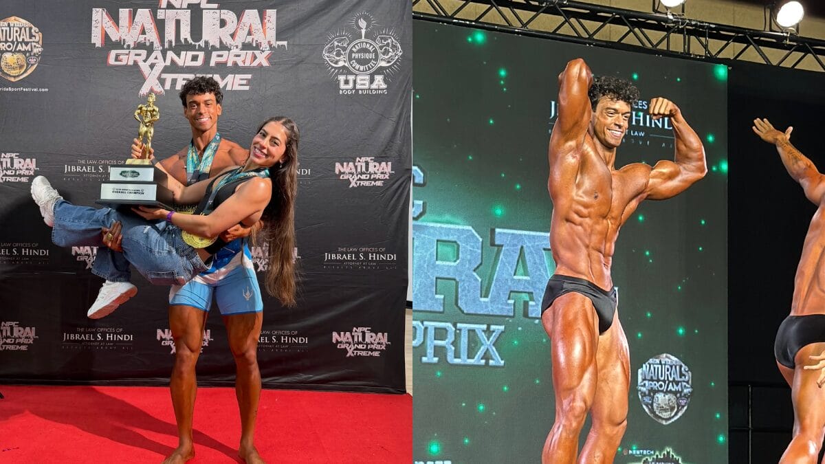 Filho de Carla Perez e Xanddy vence competi&ccedil;&atilde;o de fisiculturismo
