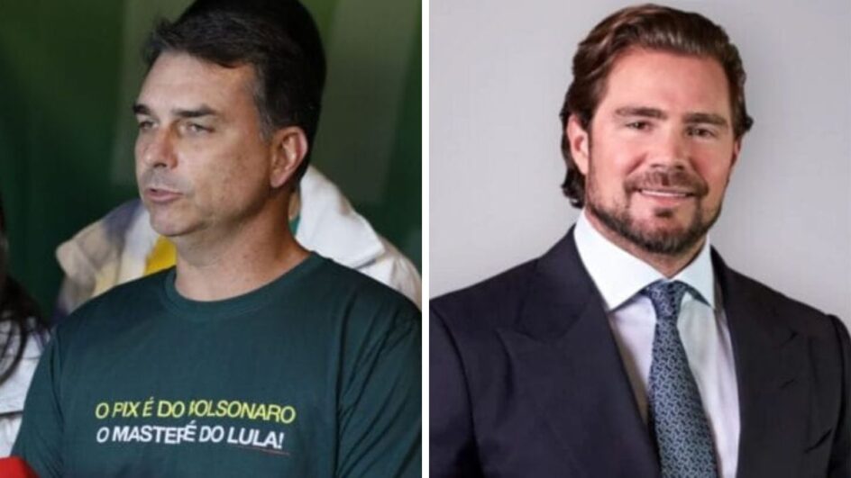 Flávio Bolsonaro e Daniel Vorcaro