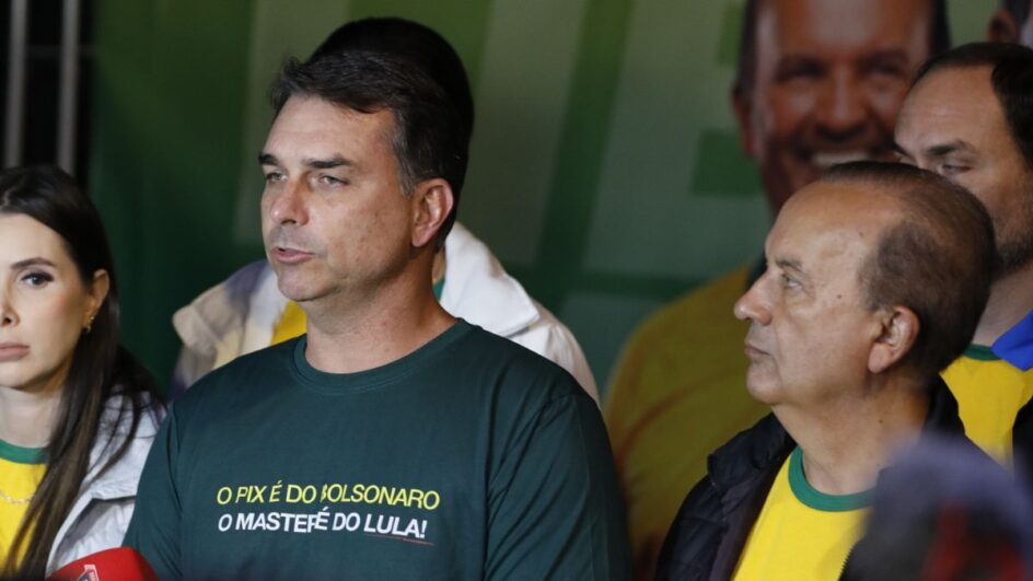 Flávio Bolsonaro e Jorginho Mello