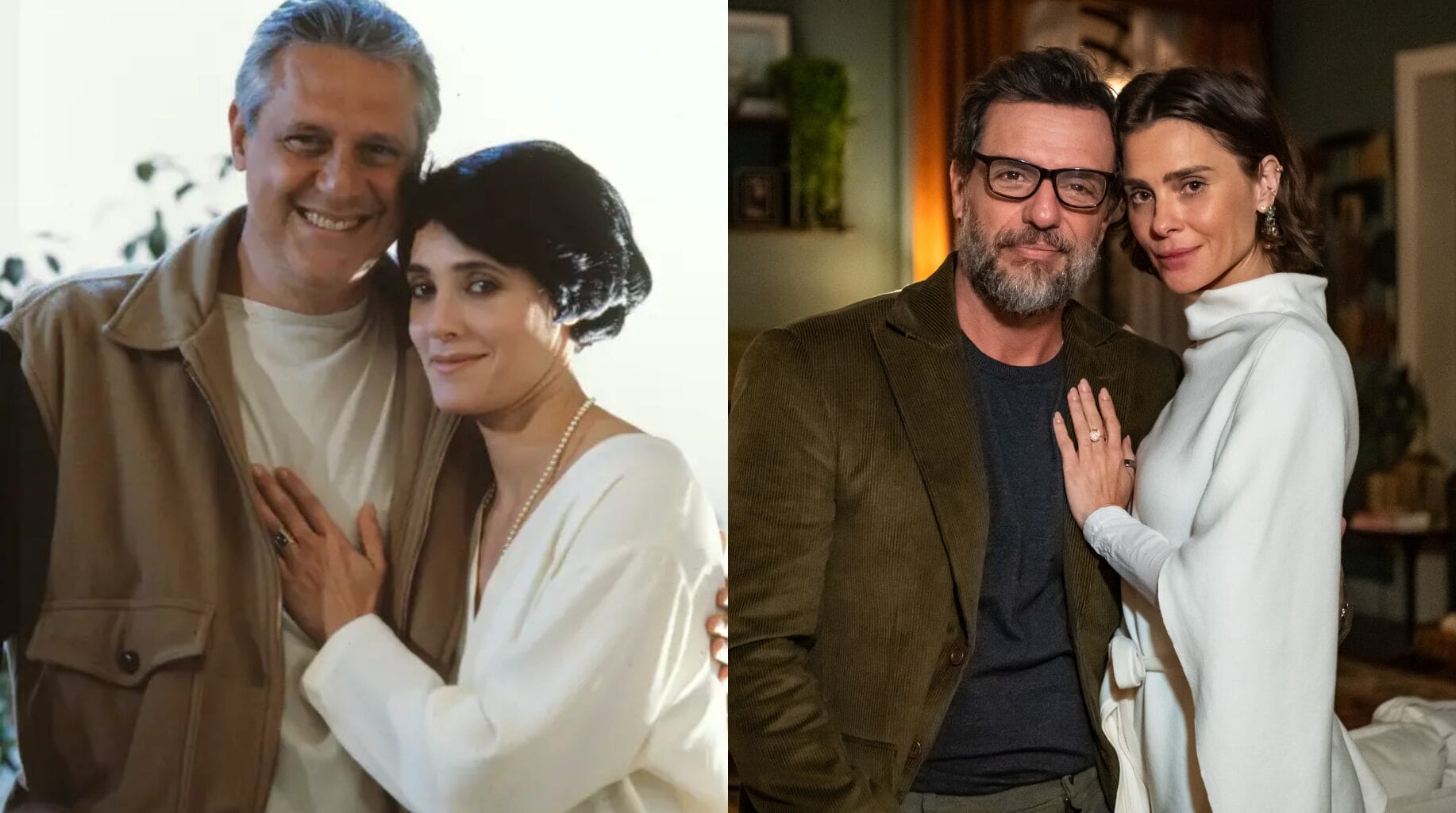 Globo divulga primeira imagem de Otavio e Diná no filme de A Viagem