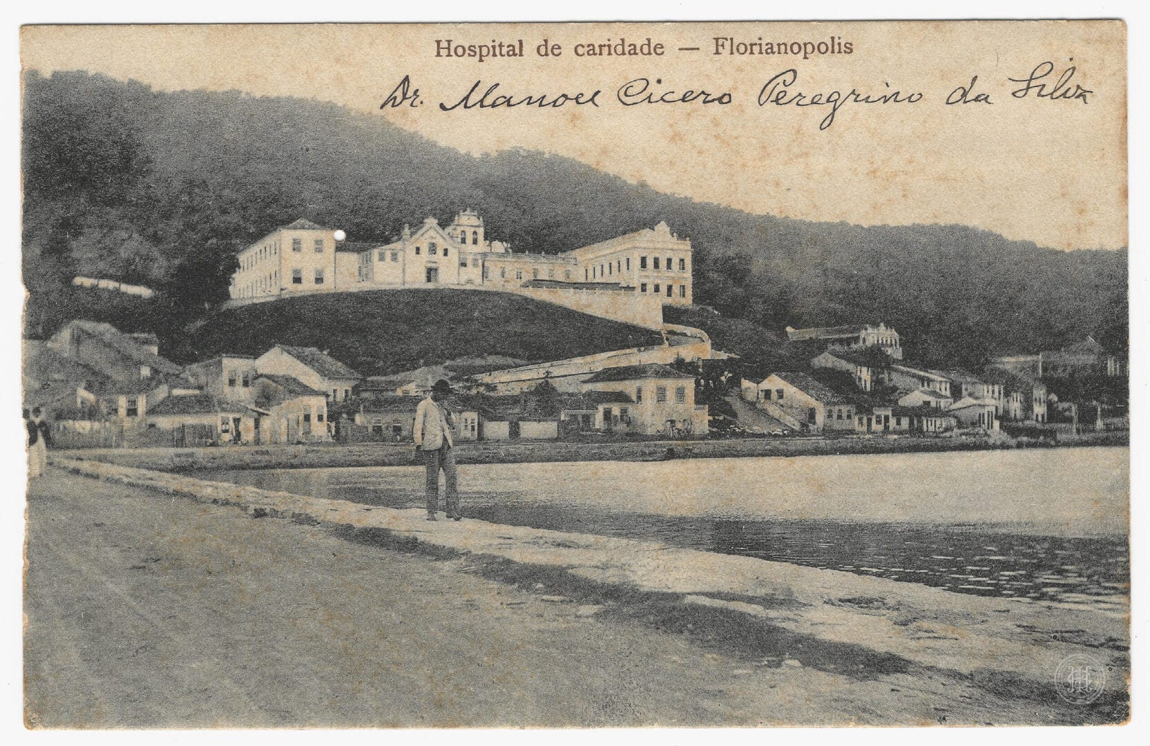 Cart&atilde;o postal de Florian&oacute;polis mostra como era a cidade h&aacute; mais de 100 anos