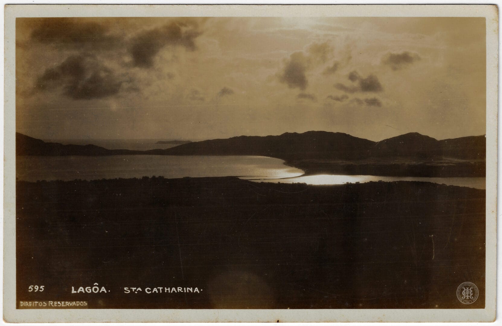 Cart&atilde;o postal de Florian&oacute;polis mostra como era a cidade h&aacute; mais de 100 anos