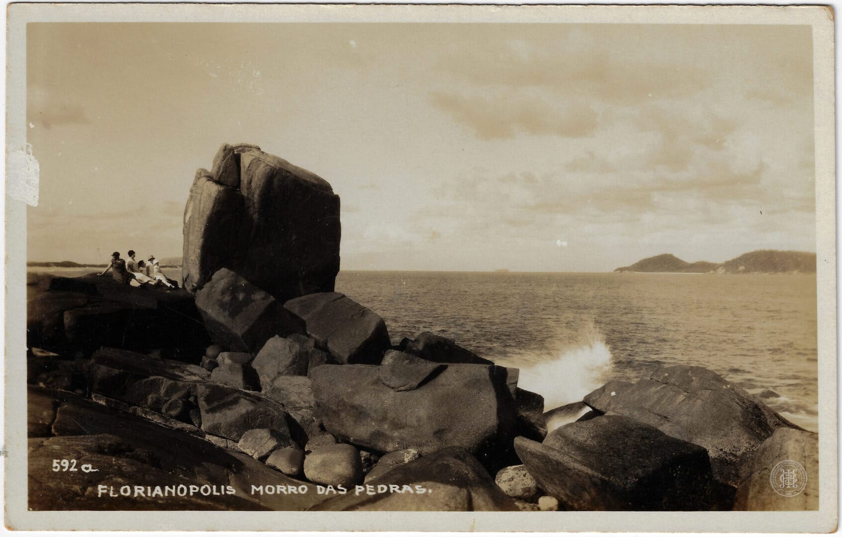 Cart&atilde;o postal de Florian&oacute;polis mostra como era a cidade h&aacute; mais de 100 anos