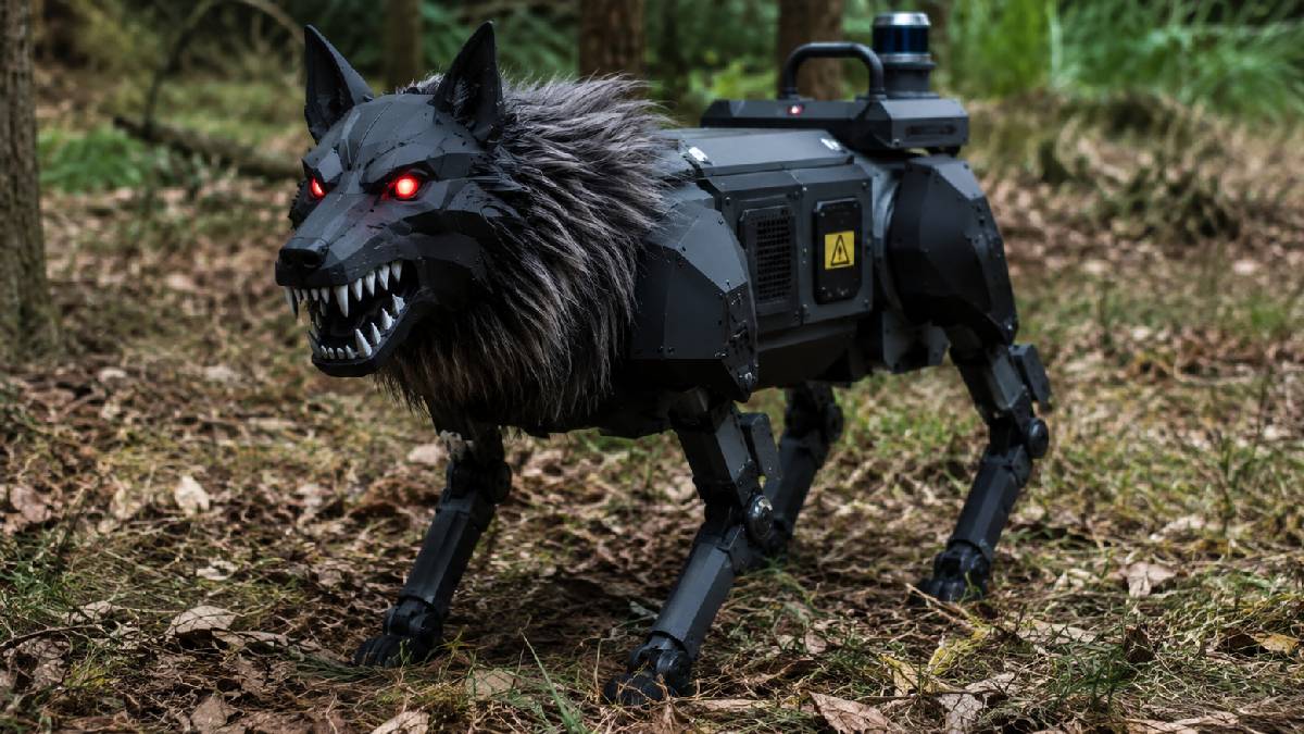 Japão aposta em “lobos robôs” após aumento recorde de ataques de ursos (Imagem: ChatGPT)