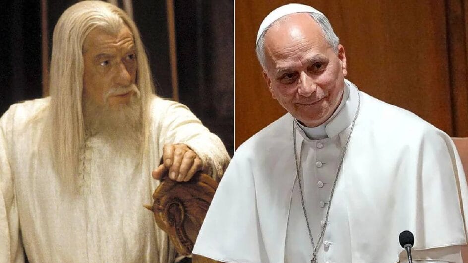 Leão XIV cita Gandalf ao emitir um aviso angustiante sobre a ascensão da IA (Imagem: montagem, Reddit)