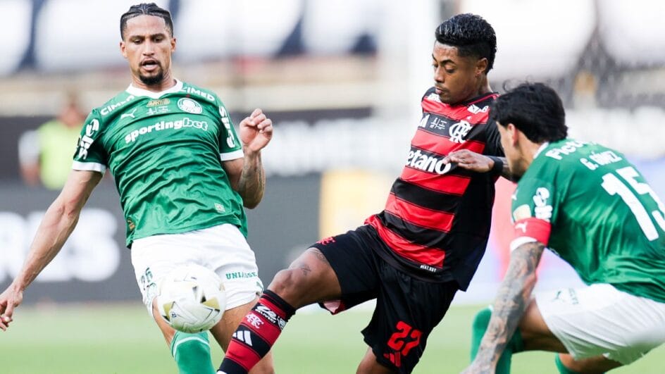 Flamengo e Palmeiras se enfrentam em duelo pela Série A (Foto: Gilvan de Souza, Flamengo)