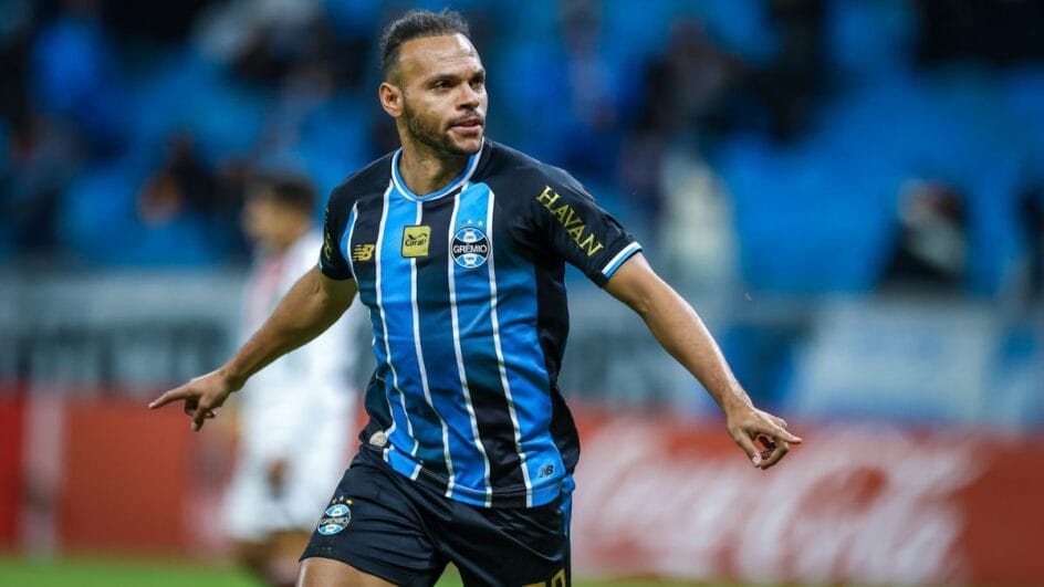 Grêmio e Santos se enfrentam em duelo pela Série A (Foto: Lucas Uebel, Grêmio)