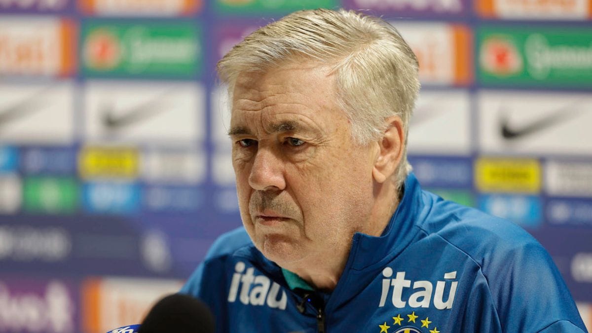 Carlo Ancelotti é o técnico da Seleção Brasileira (Foto: Rafael Ribeiro, CBF)