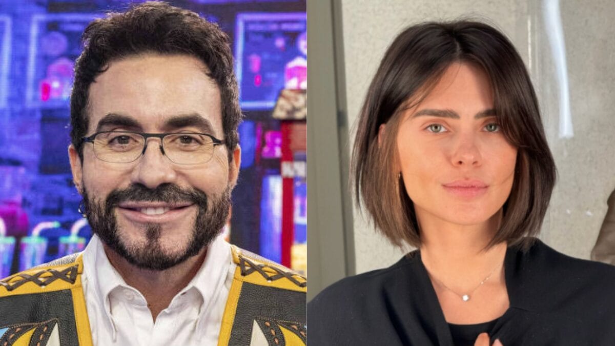 Padre Fábio de Melo reage ao visual de Carolina Dieckmmann como Diná de A Viagem