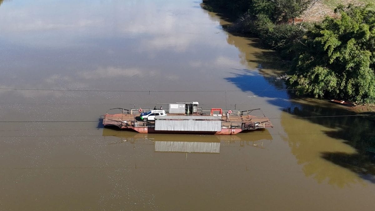 Balsa entre Verê e São Jorge d’Oeste