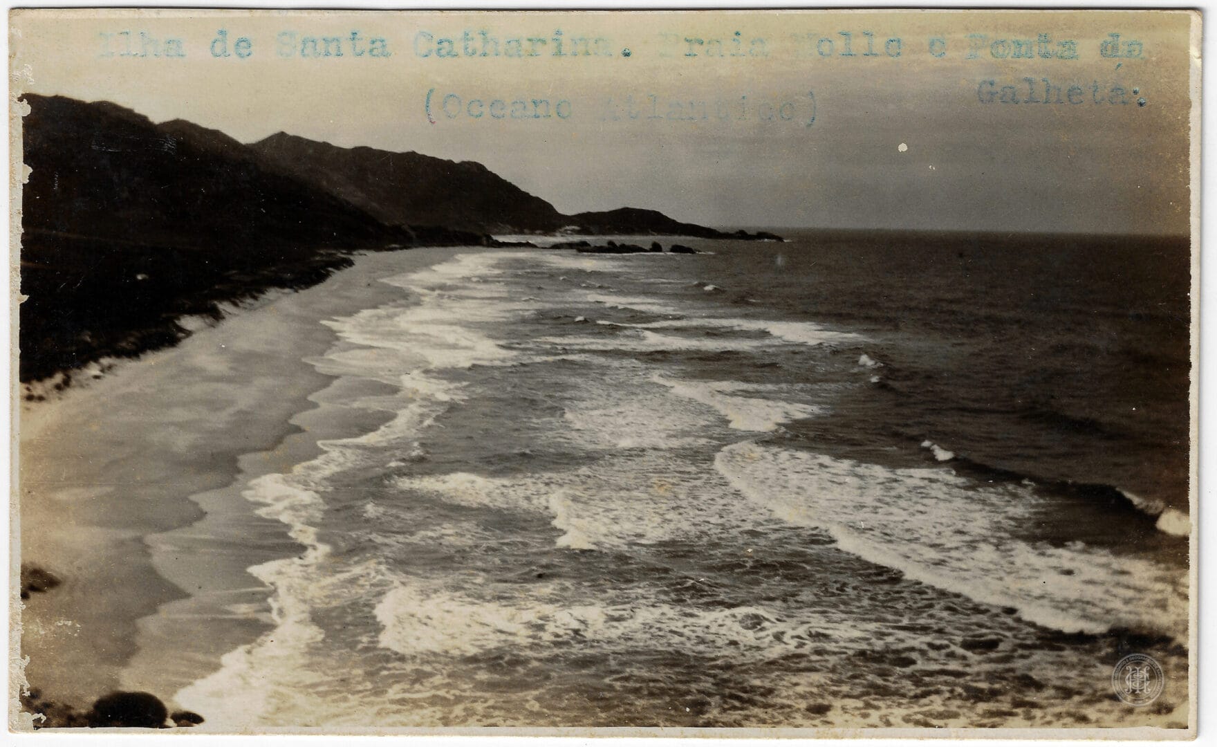 Cart&atilde;o postal de Florian&oacute;polis mostra como era a cidade h&aacute; mais de 100 anos