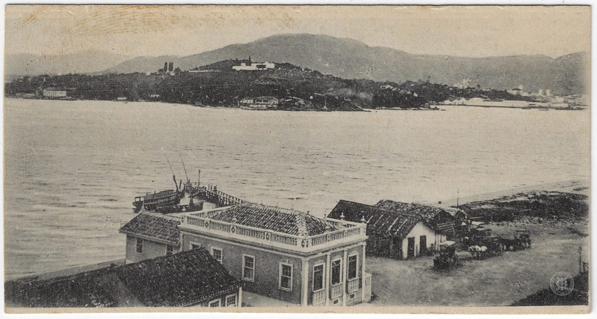 Cart&atilde;o postal de Florian&oacute;polis mostra como era a cidade h&aacute; mais de 100 anos