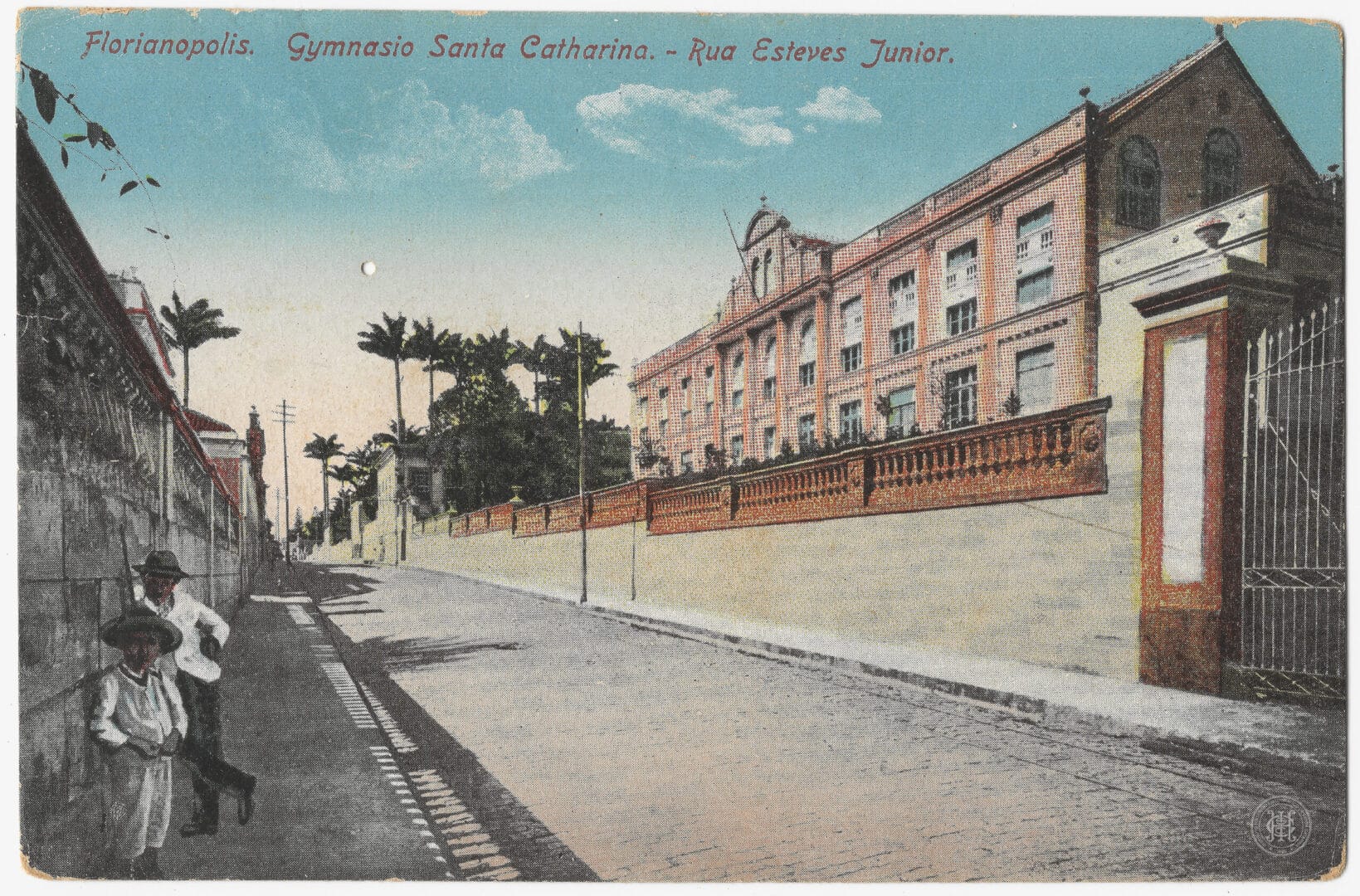 Cart&atilde;o postal de Florian&oacute;polis mostra como era a cidade h&aacute; mais de 100 anos