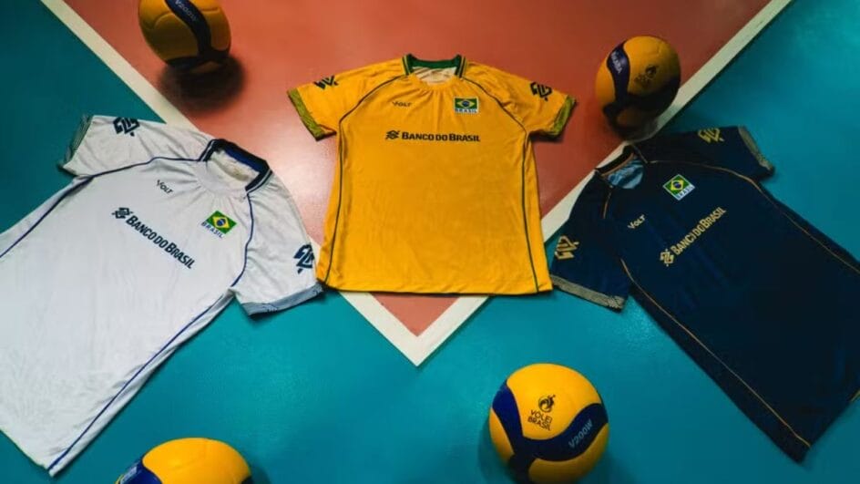 Novos uniformes da seleção (Foto: Criativo Gato Preto, Volt Sport)