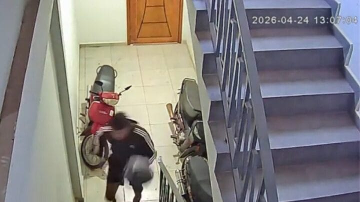 Vídeo mostra ex-namorado entrando em prédio antes de morte de estudante de SC no Paraguai