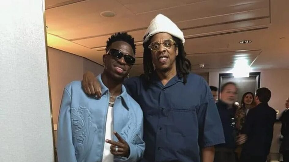 Vini Jr. é agenciado pela empresa Roc Nation, que tem o rapper Jay-Z como sócio (Foto: Reprodução, Instagram)