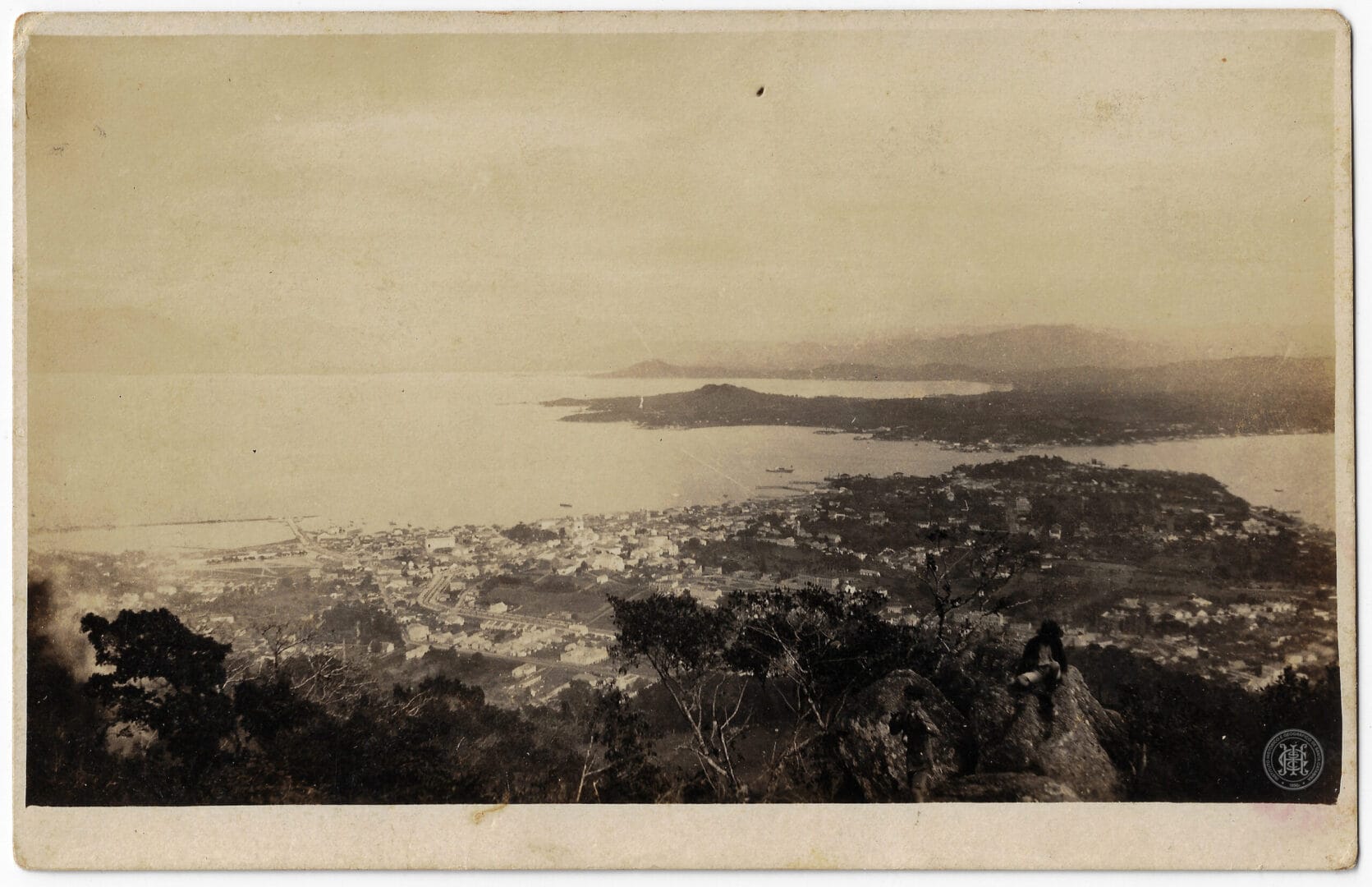Cart&atilde;o postal de Florian&oacute;polis mostra como era a cidade h&aacute; mais de 100 anos