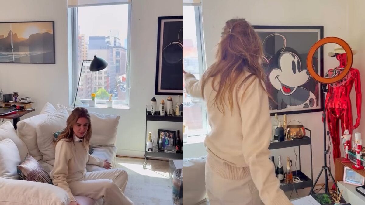 Aos 56 anos apresentadora mostra apartamento em Nova York