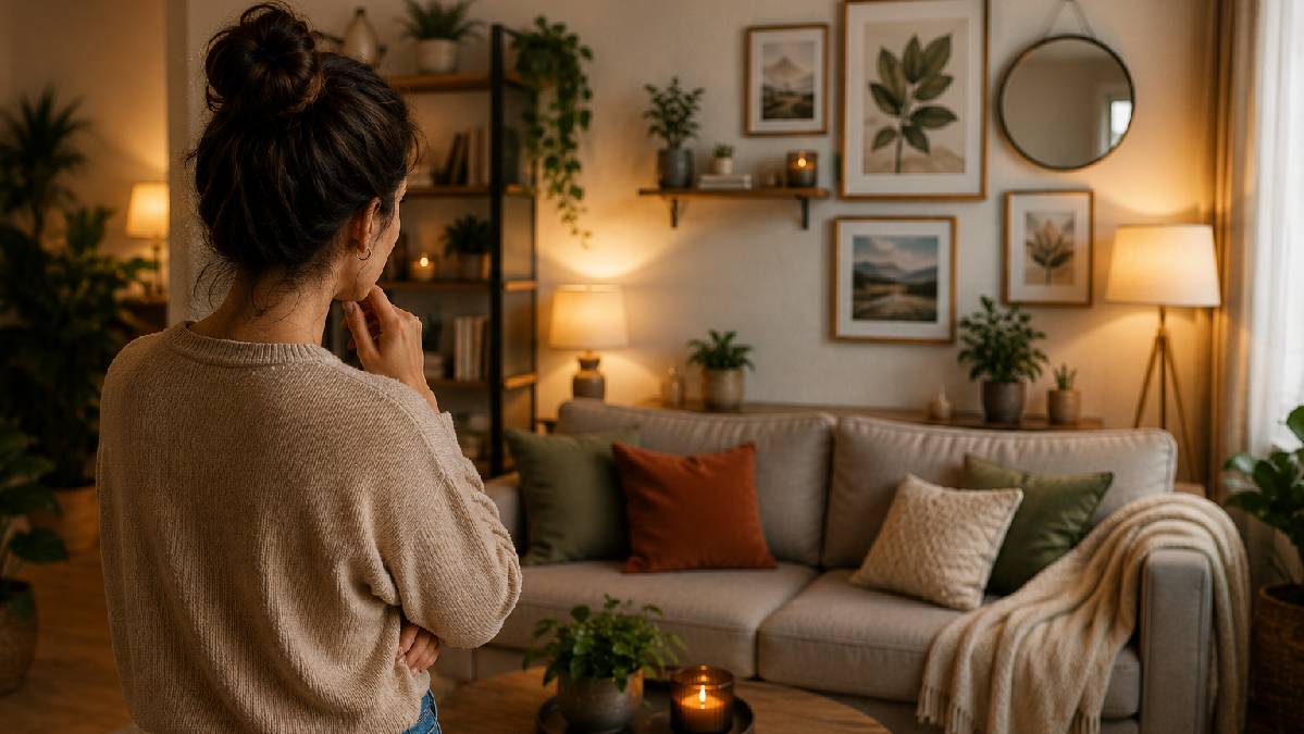 Acessórios simples ganham destaque na decoração atual (Foto: Ilustração produzida por IA)