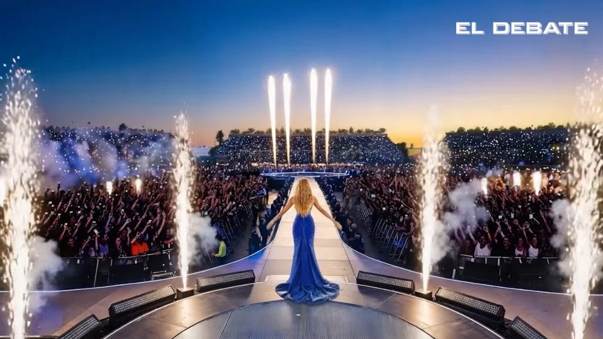 arena shakira em madrid espanha