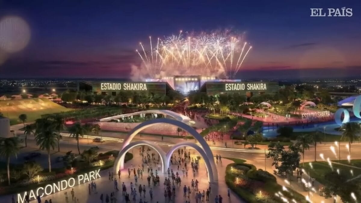 arena shakira em madrid espanha