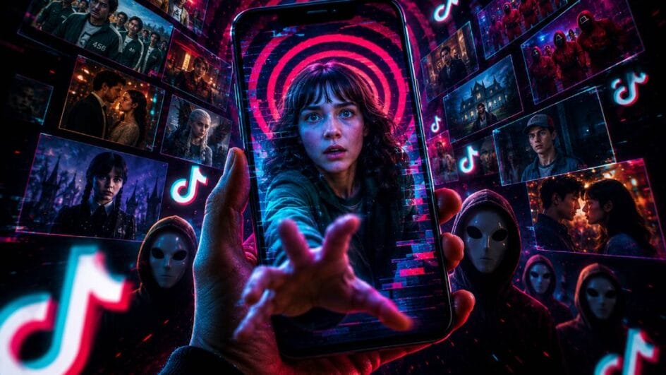Cenas virais impulsionam produções direto para o topo do streaming (Foto: Ilustração produzida por IA)