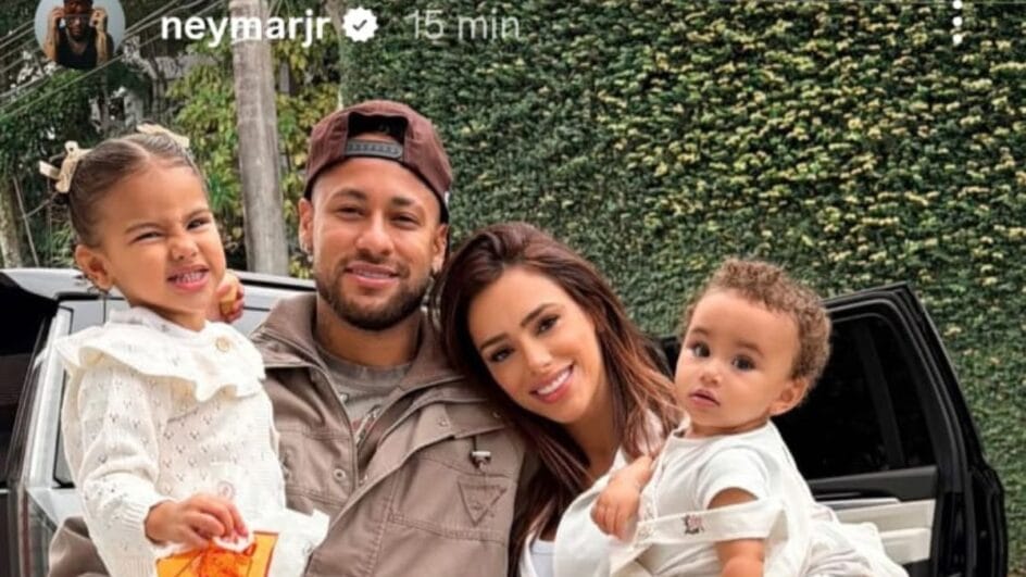 Neymar e família