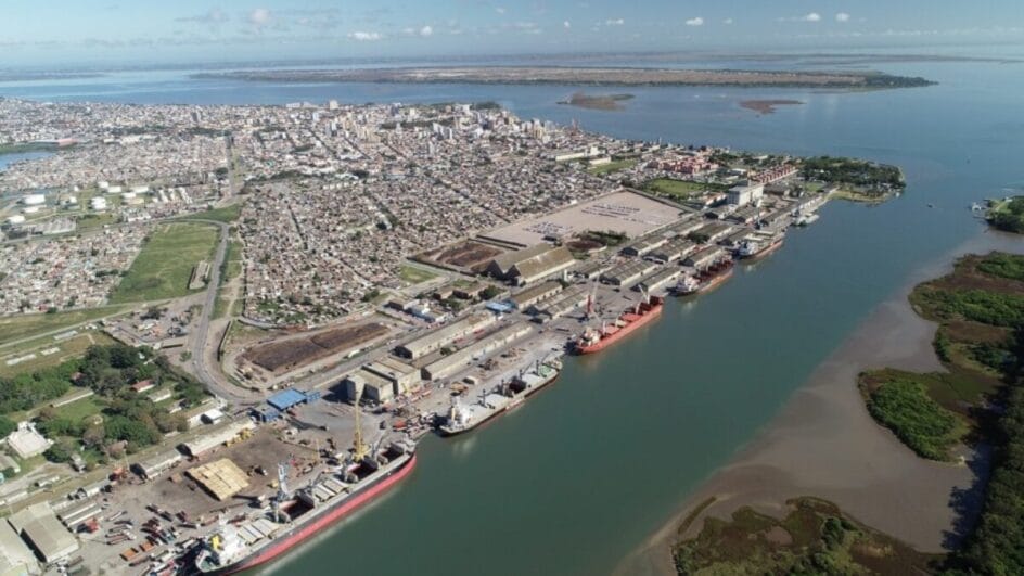 Investimento de R$ 1,1 bilhão quer evitar gargalos e filas de navios no Porto de Rio Grande (Foto: Portos RS, Divulgação)