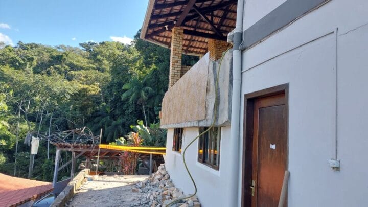 Caso aconteceu em Blumenau (Foto: CBMSC, Divulgação)