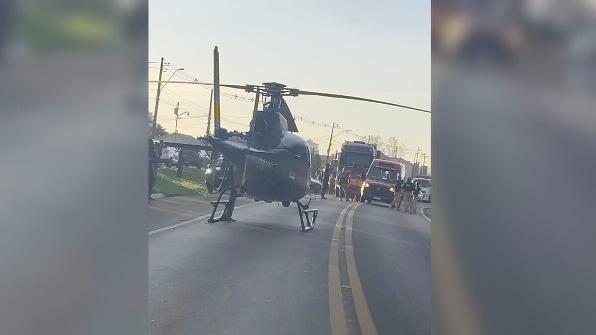 PRF é atropelado em SC recebe transfusão de sangue na rodovia e é internado em estado grave