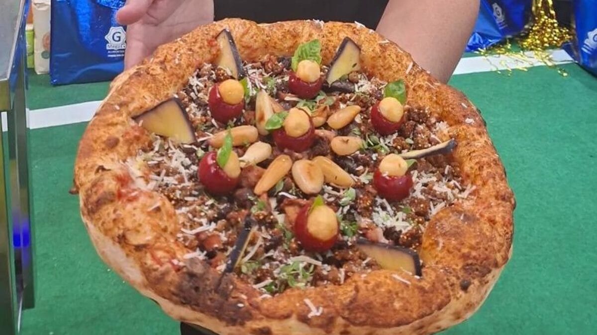 Pizza de Entreveiro de Pinhão